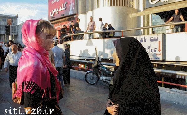 دختران خیابانی-زنان بد حجاب-دخترانی که گشت ارشاد گرفته-siti.rzb.ir